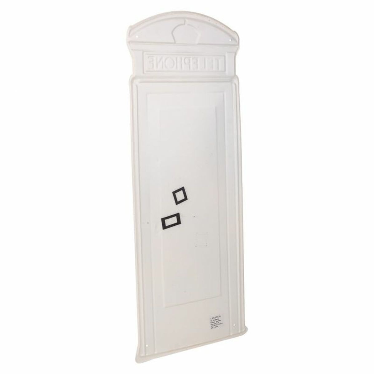 Placa de Parede Alexandra House Living Telephone Ferro 75 x 30 cm